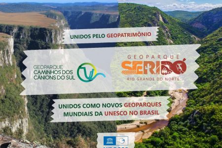 Novos Geoparques Mundiais da UNESCO no Brasil!!!
